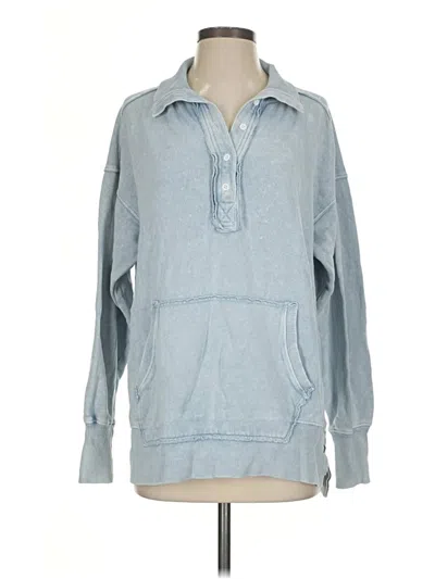 Pre-owned Aerie Pullover Sweater In Blue