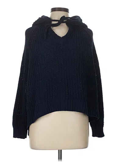 Pre-owned Aerie Pullover Sweater In Blue