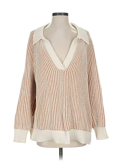 Pre-owned Aerie Pullover Sweater In Brown