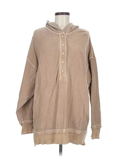 Pre-owned Aerie Pullover Sweater In Brown