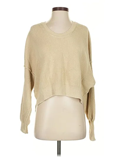 Pre-owned Aerie Pullover Sweater In Brown