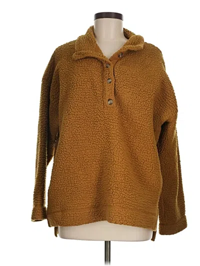 Pre-owned Aerie Pullover Sweater In Brown
