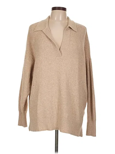 Pre-owned Aerie Pullover Sweater In Brown