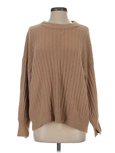 Pre-owned Aerie Pullover Sweater In Brown