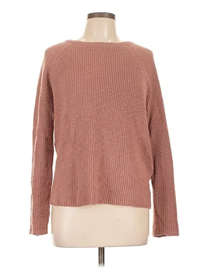 Pre-owned Aerie Pullover Sweater In Brown