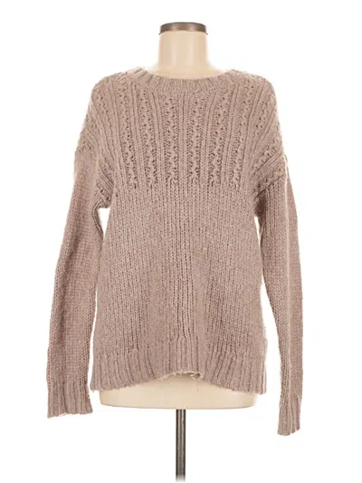 Pre-owned Aerie Pullover Sweater In Brown