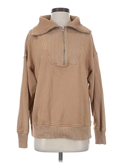 Pre-owned Aerie Pullover Sweater In Brown