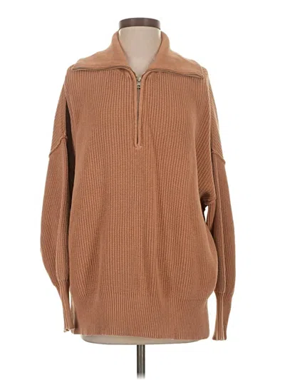 Pre-owned Aerie Pullover Sweater In Brown