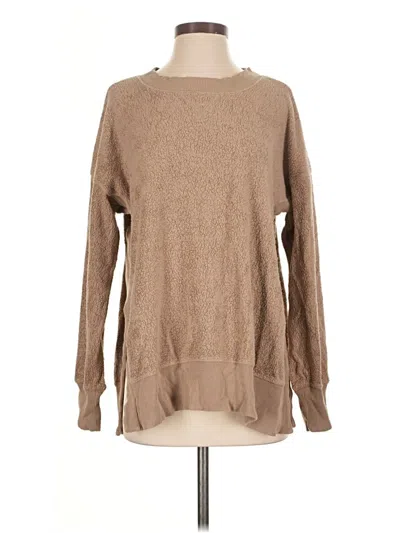 Pre-owned Aerie Pullover Sweater In Brown