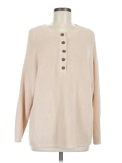 Pre-owned Aerie Pullover Sweater In Brown