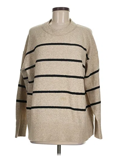 Pre-owned Aerie Pullover Sweater In Brown