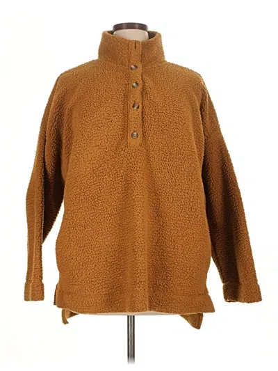 Pre-owned Aerie Pullover Sweater In Brown