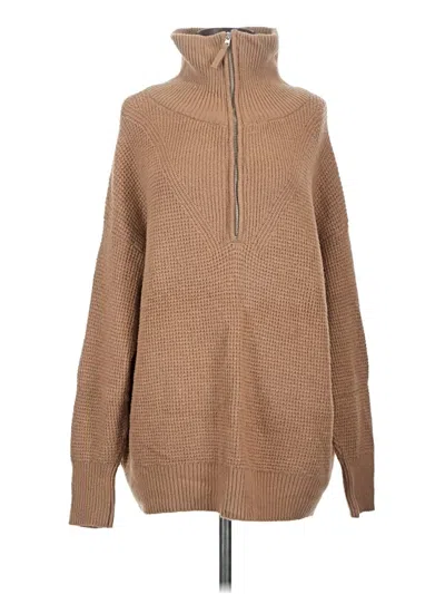 Pre-owned Aerie Pullover Sweater In Brown