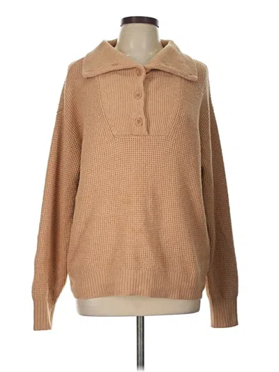 Pre-owned Aerie Pullover Sweater In Brown