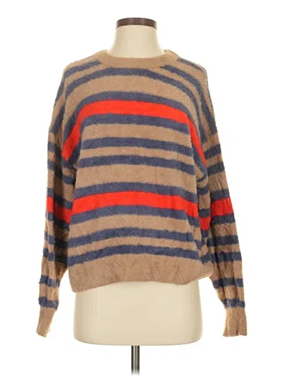 Pre-owned Aerie Pullover Sweater In Brown