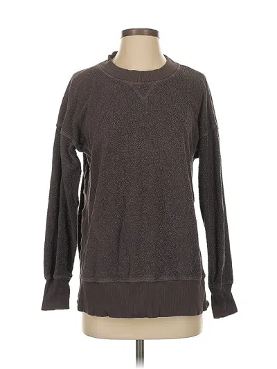 Pre-owned Aerie Pullover Sweater In Brown