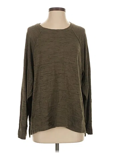 Pre-owned Aerie Pullover Sweater In Brown