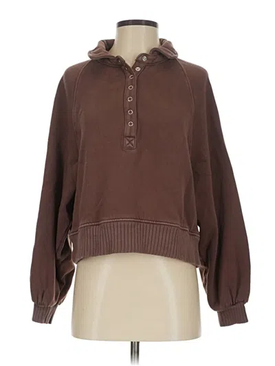 Pre-owned Aerie Pullover Sweater In Brown