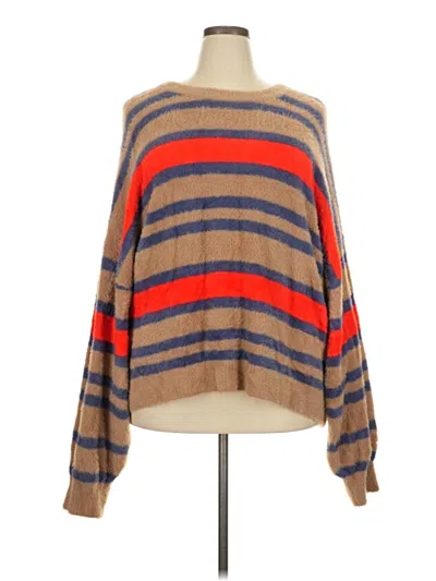 Pre-owned Aerie Pullover Sweater In Brown