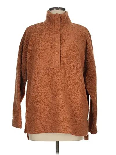 Pre-owned Aerie Pullover Sweater In Brown