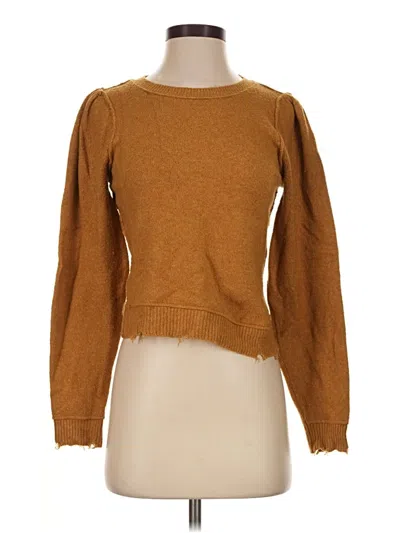 Pre-owned Aerie Pullover Sweater In Brown