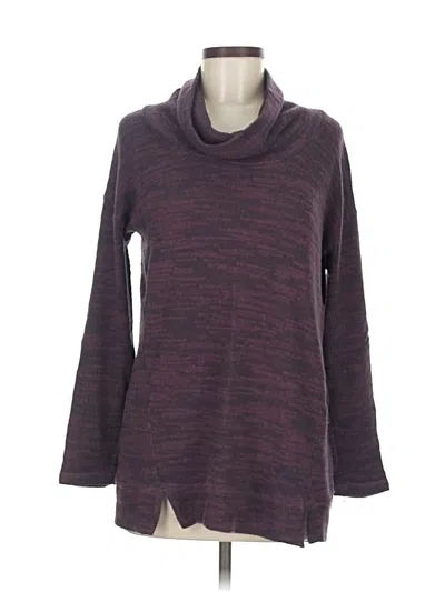 Pre-owned Aerie Pullover Sweater In Burgundy