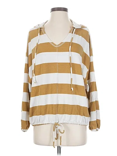 Pre-owned Aerie Pullover Sweater In Gold