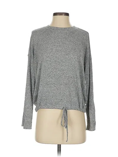 Pre-owned Aerie Pullover Sweater In Gray