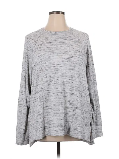Pre-owned Aerie Pullover Sweater In Gray