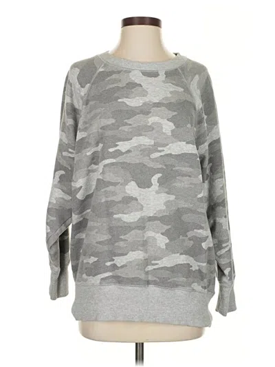 Pre-owned Aerie Pullover Sweater In Gray