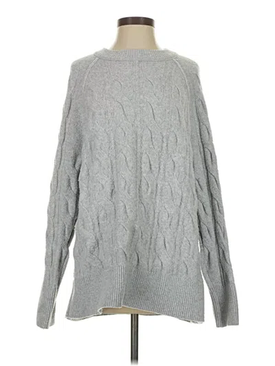 Pre-owned Aerie Pullover Sweater In Gray