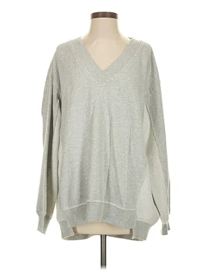 Pre-owned Aerie Pullover Sweater In Gray