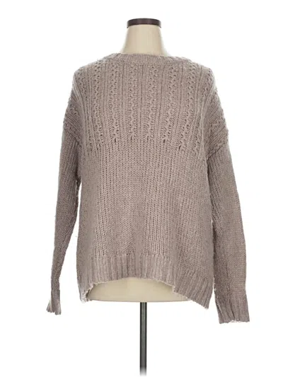 Pre-owned Aerie Pullover Sweater In Gray