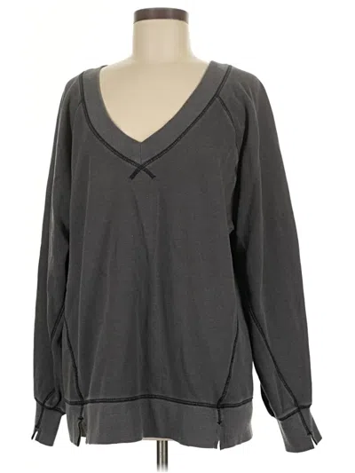 Pre-owned Aerie Pullover Sweater In Gray