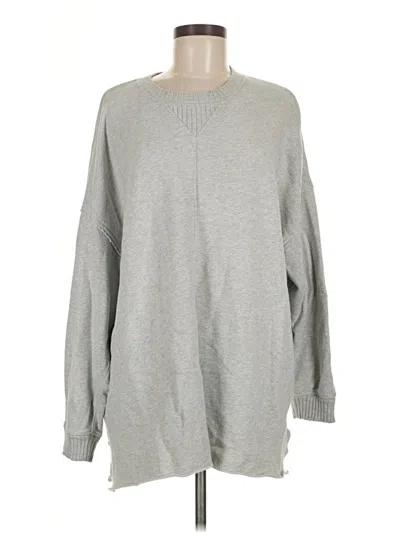 Pre-owned Aerie Pullover Sweater In Gray
