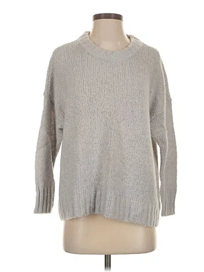 Pre-owned Aerie Pullover Sweater In Gray