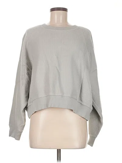 Pre-owned Aerie Pullover Sweater In Gray