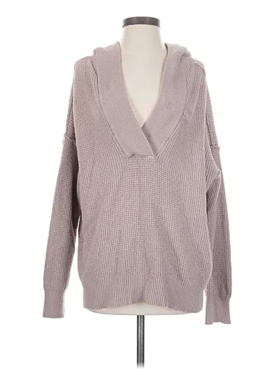 Pre-owned Aerie Pullover Sweater In Gray