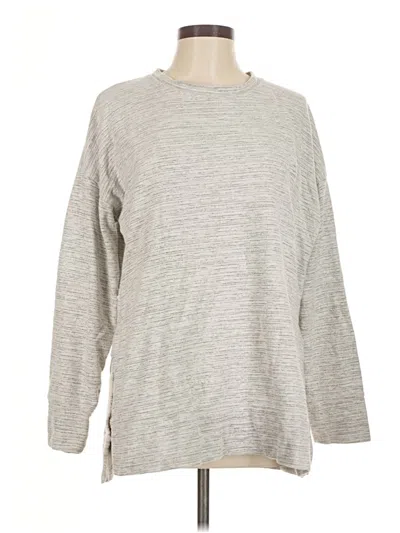 Pre-owned Aerie Pullover Sweater In Gray