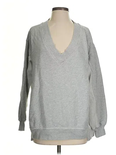 Pre-owned Aerie Pullover Sweater In Gray