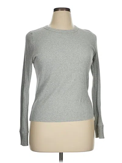 Pre-owned Aerie Pullover Sweater In Gray