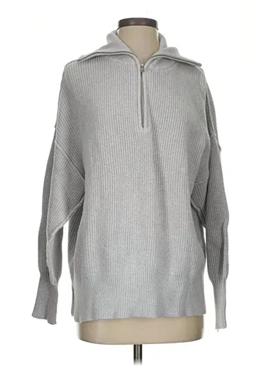 Pre-owned Aerie Pullover Sweater In Gray