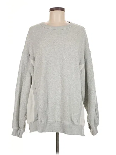 Pre-owned Aerie Pullover Sweater In Gray