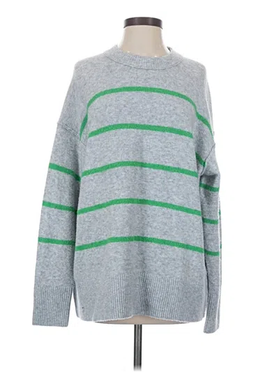 Pre-owned Aerie Pullover Sweater In Gray