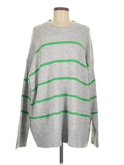 Pre-owned Aerie Pullover Sweater In Gray