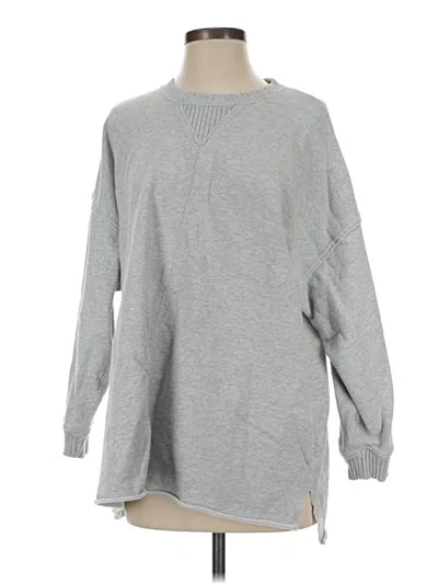 Pre-owned Aerie Pullover Sweater In Gray