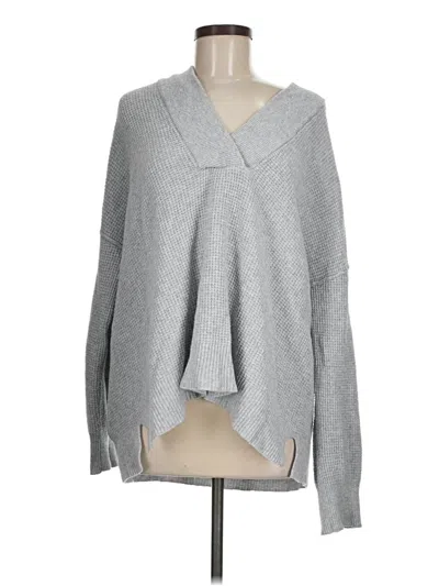 Pre-owned Aerie Pullover Sweater In Gray