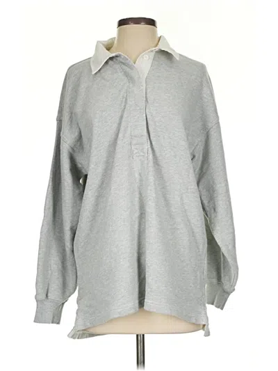 Pre-owned Aerie Pullover Sweater In Gray