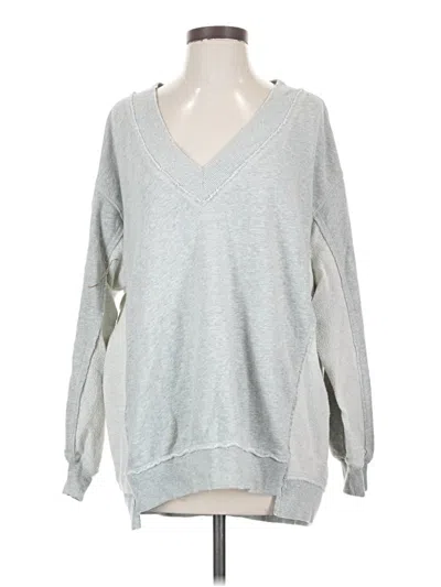 Pre-owned Aerie Pullover Sweater In Gray