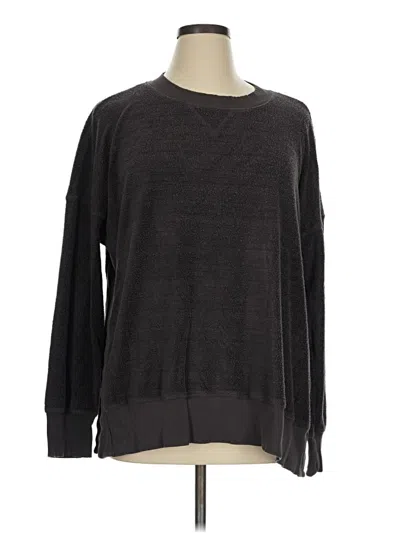 Pre-owned Aerie Pullover Sweater In Gray